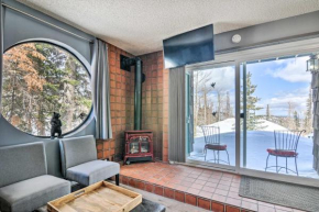 Cozy Studio with Mtn Views about 1 Mi to Ski Resort